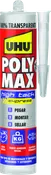 Adhesivo de montaje uhu polymax high tack express 300gr cristal