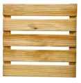Baldosa de madera pino lara 40 x 40 cm y 28 mm