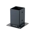 Soporte de anclaje de suelo antracita 91x91 mm