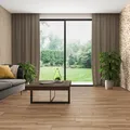 Suelo efecto madera marrón ipanema 20x75 cm artens