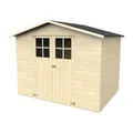 Caseta de madera lodum de 262x200x202 cm y 5.29 m2