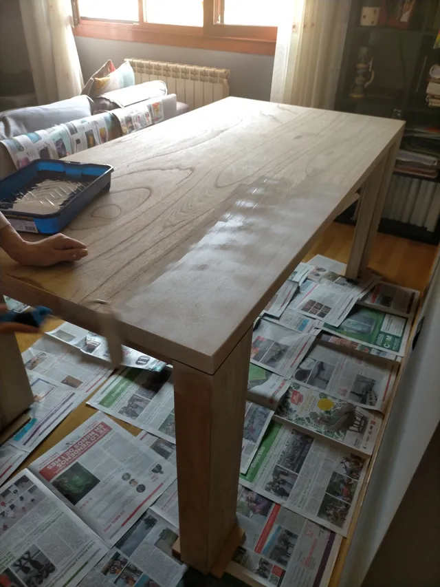 Renovando mesa