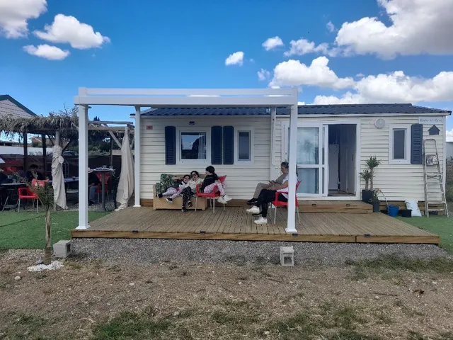 Fabricación de una pérgola con lamas de madera