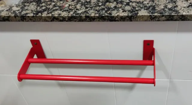 Cambio del color de un soporte para paños de cocina