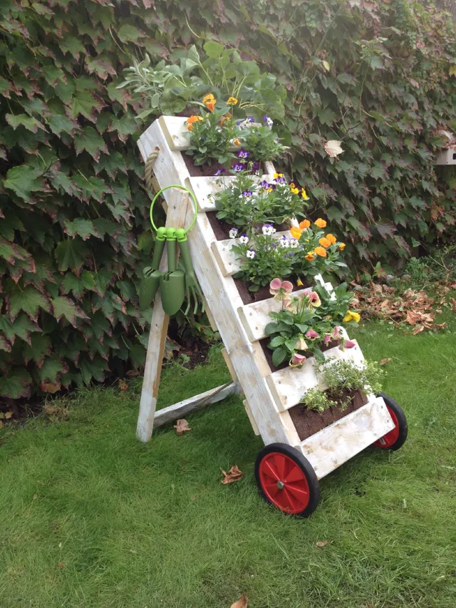 Jardinera Movil decorativa