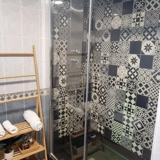 Modernización del baño: instalación de nuevo suelo, armario, bidé y WC