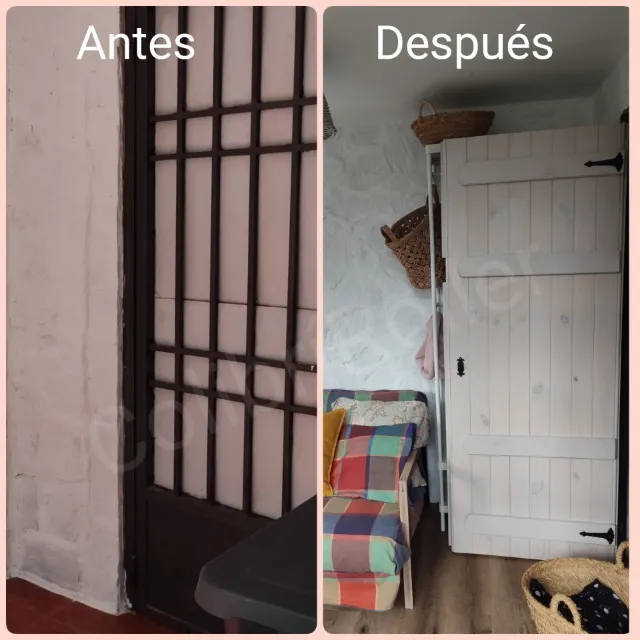 Cambio total de puerta de hierro🚪