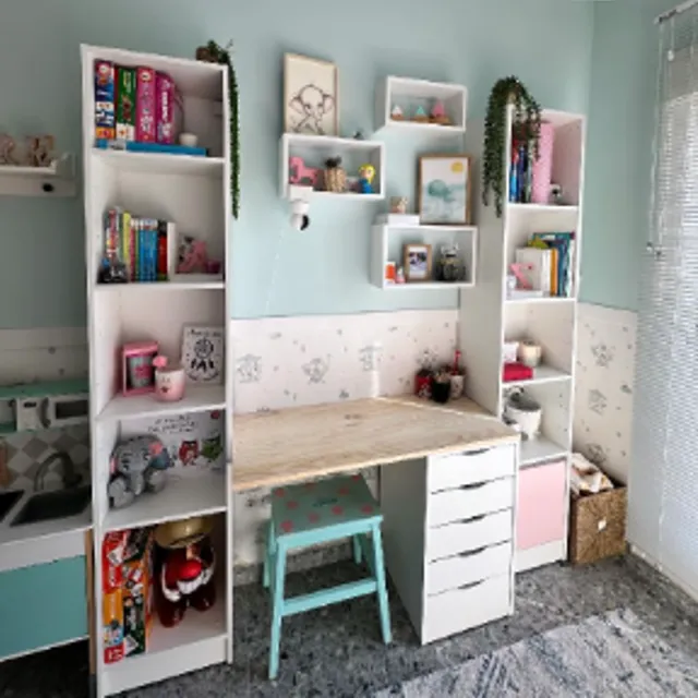 Cambio de imagen en habitación infantil para una niña de 3 años