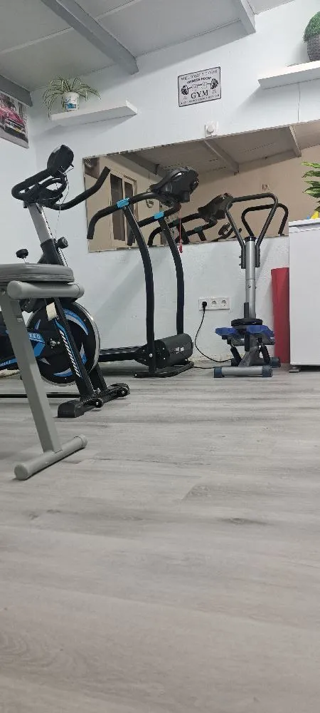 Habitación convertida  gym