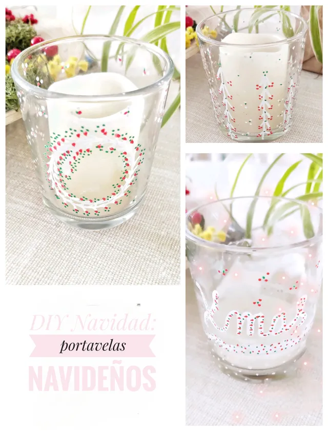 Decoidea: portavelas navideños