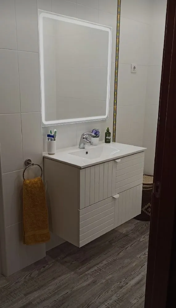 Suelo vinílico baño