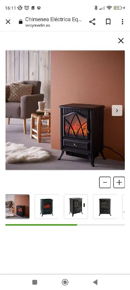 Chimenea eléctrica