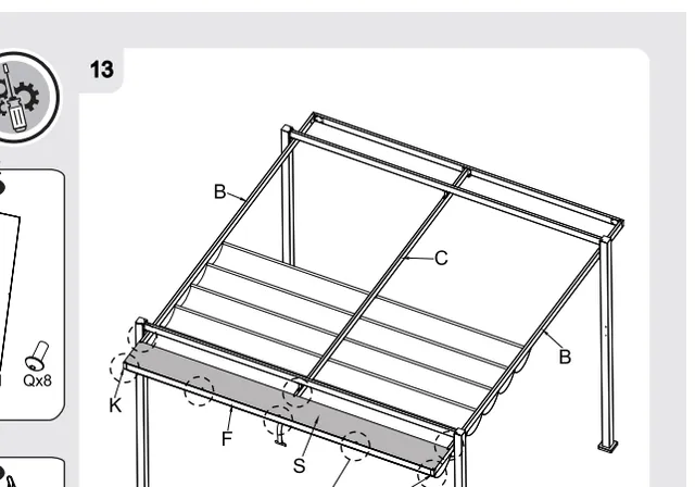 PERGOLA NATERIAL EQUINOX