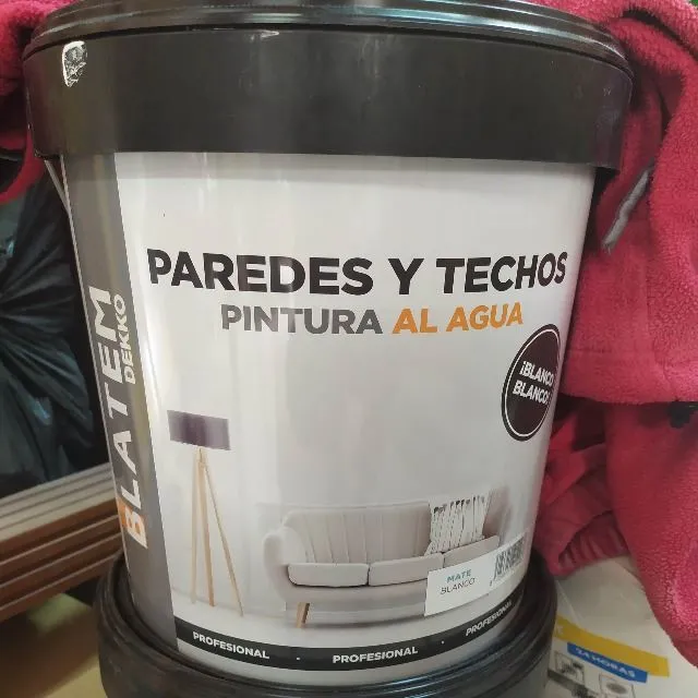 Pintar pladur recién instalado