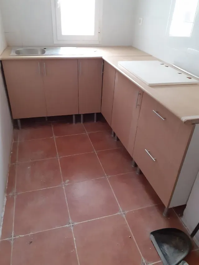 Instalación de una cocina en L