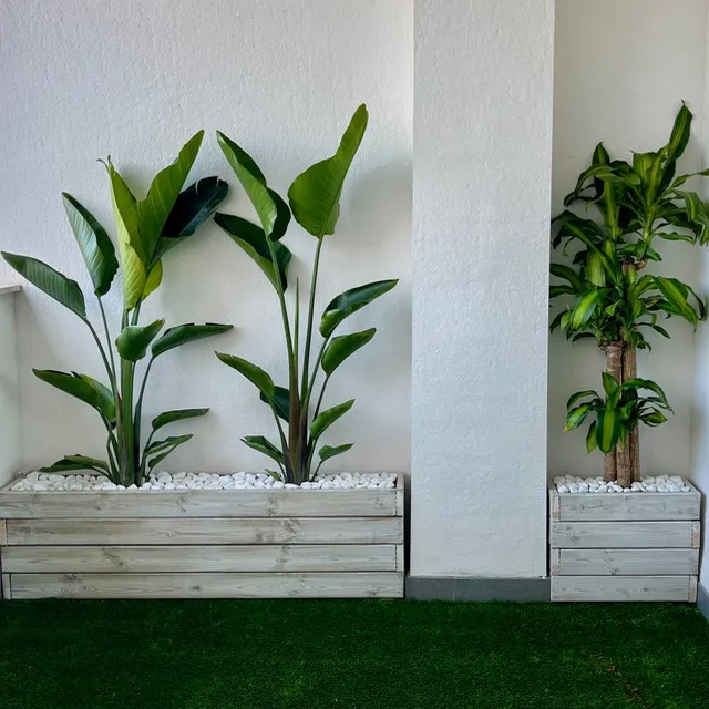 DIY de jardineras de madera