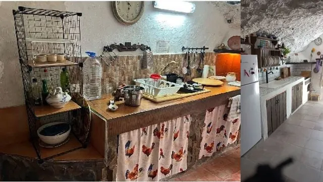 Reforma de una cocina en cueva