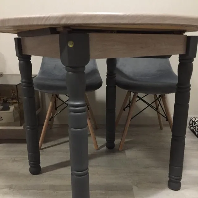 Restauración mesa de pino