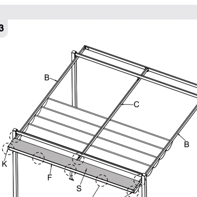 PERGOLA NATERIAL EQUINOX