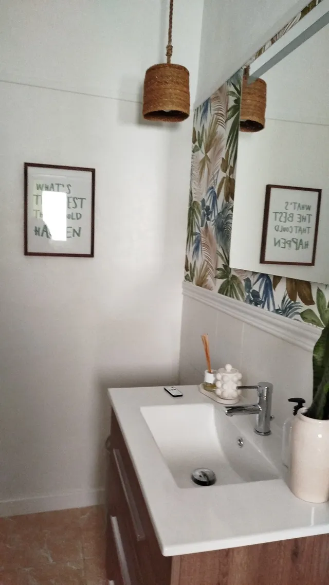 Un baño sencillo muy diy