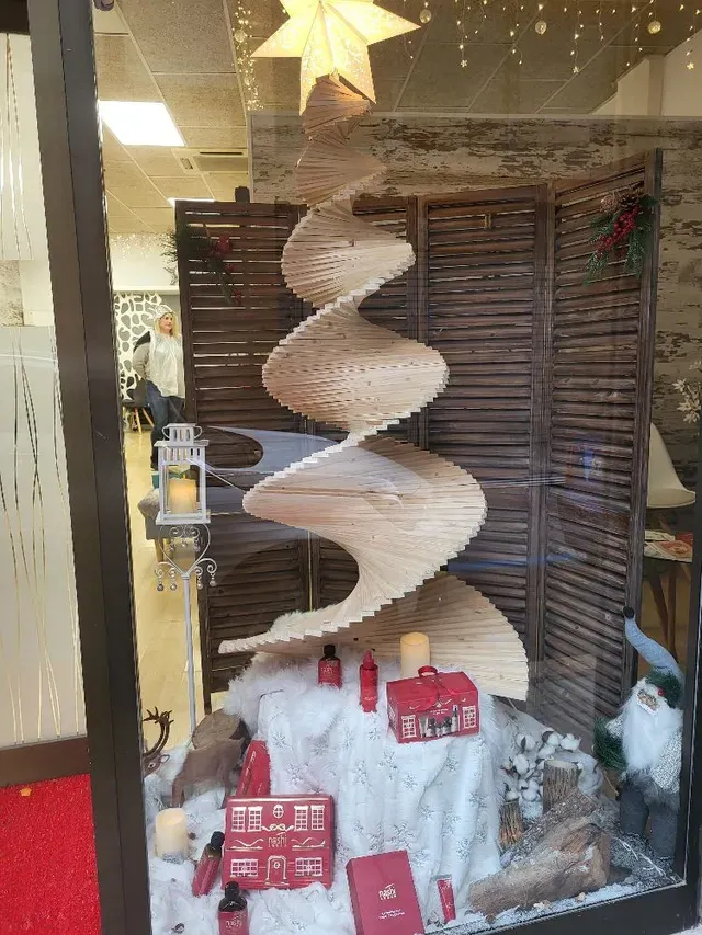 Árbol de navidad de madera