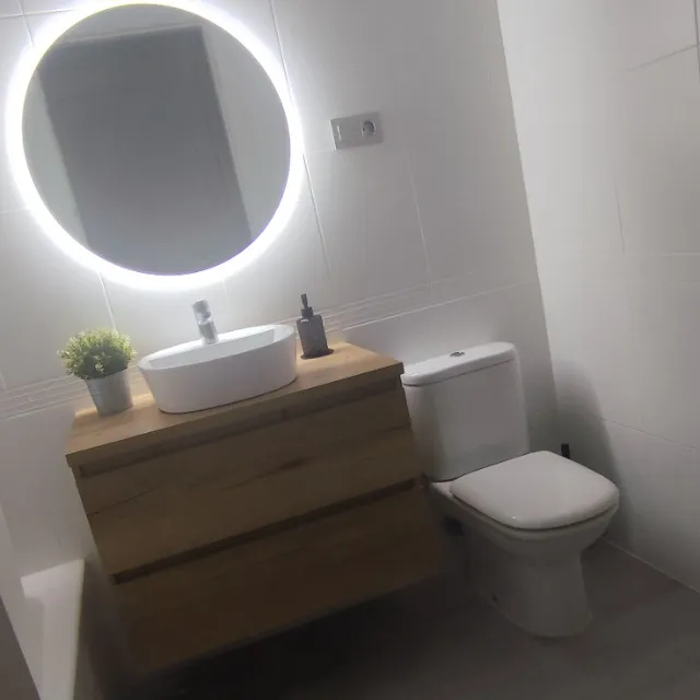 Baño renovado sin obra