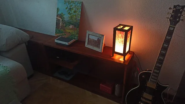 DIY de un arcón -estantería para el salón