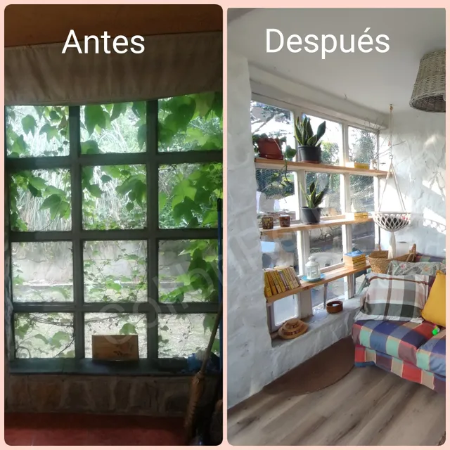 Dar una nueva imagen y funcionalidad a hueco de ventana 🪟😃🪴