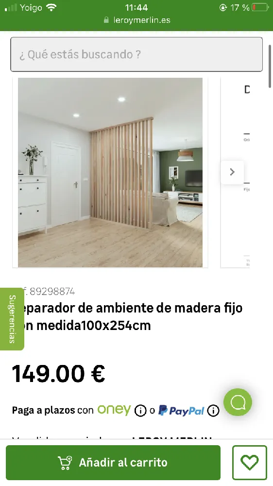 Separador de ambientes