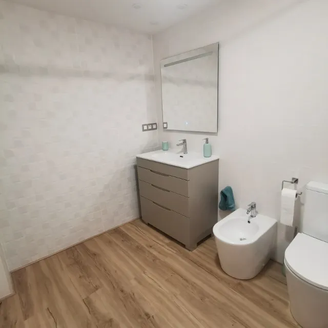 Renovación baño con bañera