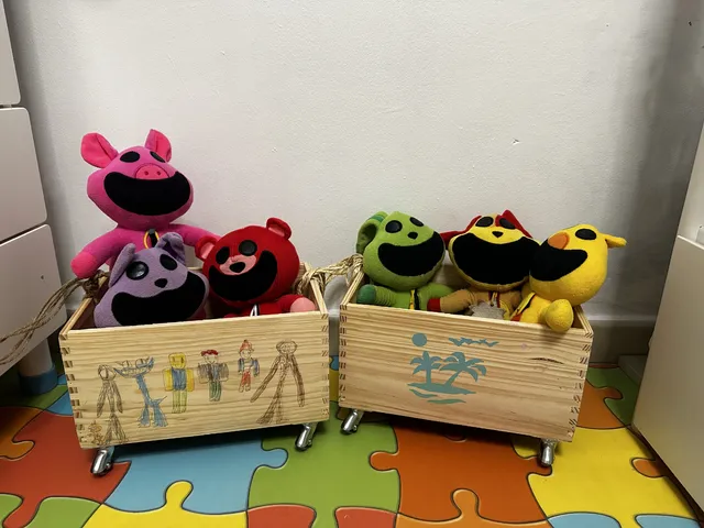 guardador de peluches movil por niño de 8 años