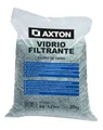 Saco de vidrio filtrante para filtro de piscina axton 20 kg