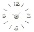Reloj de cocina a pared redondo gris quo de 70 cm