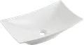 Lavabo new magdalena blanco 57.5x16x32.5 cm