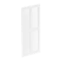 Frente para mueble de cocina delinia id toscane blanco 44.7 x 102.4 cm