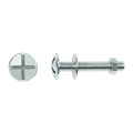 6 tornillo de métrica cabeza redonda phillips de acero , ø 6 x l.60 mm