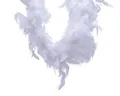 Guirnalda boa de pluma 150 cm blanco