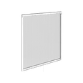 Mosquitera enrollable artens n2 con tela de fibra de vidrio de 140x140 cm