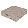 Cojín de suelo inspire luck beige trench 60 x60 cm