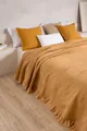Colcha de cama amarillo / dorado para cama 180 cm