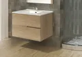 Mueble de baño con lavabo alda olmo 80x45 cm