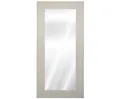 Espejo enmarcado rectangular mortero coquera gris 170 x 80 cm