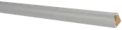 Rinconera de mdf melamina blanca 15x15 mm x 2,43 m (ancho x grueso x largo)