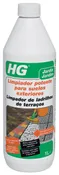 Limpiador potente para suelos exteriores hg de 1l