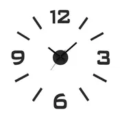 Reloj de cocina a pared redondo negro quo de 70 cm