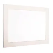 Espejo enmarcado rectangular roma blanco 80 x 60 cm