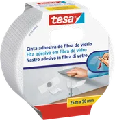 Cinta para fisuras tesa 50 mm x 25 m blanco