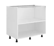 Mueble bajo cocina blanco delinia id 90x76,8 cm
