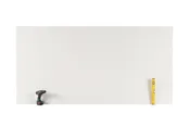 Trasera de mdf lacado blanco 122x244x0,32 cm (anchoxaltoxgrosor)