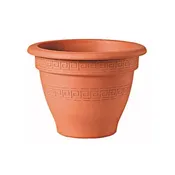 Maceta terracota campana rojo 44 cm